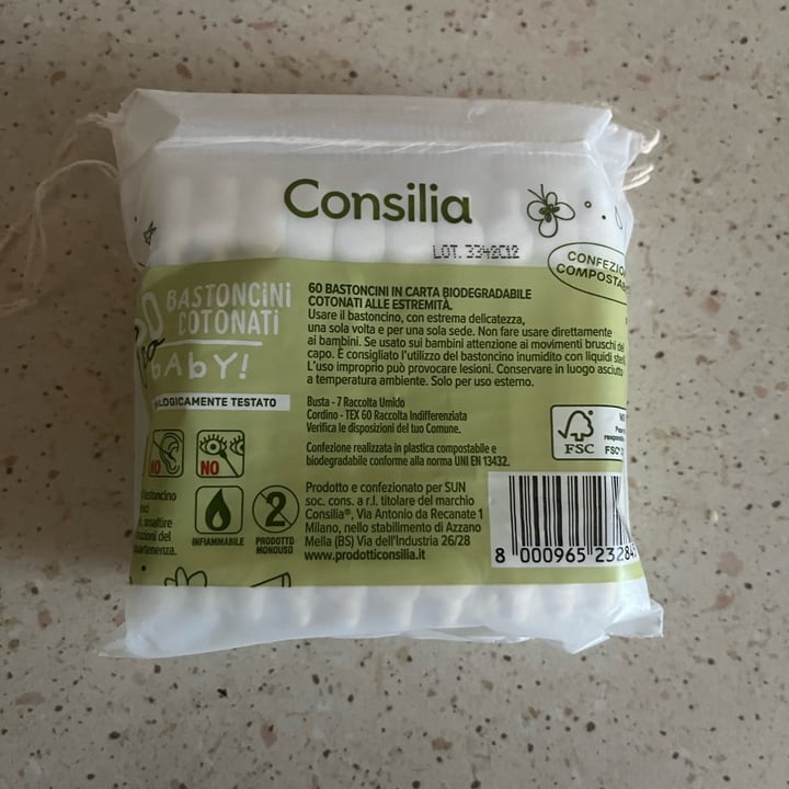 photo of Consilia bastoncini cotonati eco shared by @itsfrannie on  11 May 2024 - review