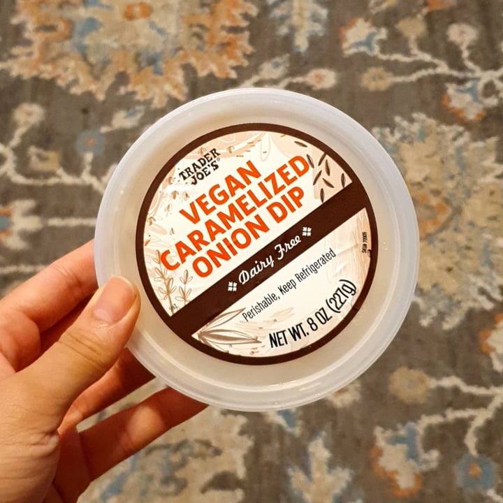 photo of Trader Joe's Vegan Caramelized Onion Dip shared by @viralata on  25 Nov 2023 - review