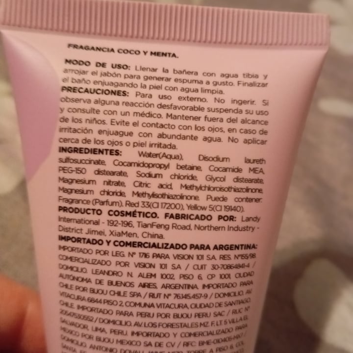 photo of Isadora espuma de baño shared by @nanaaseven on  06 May 2025 - review