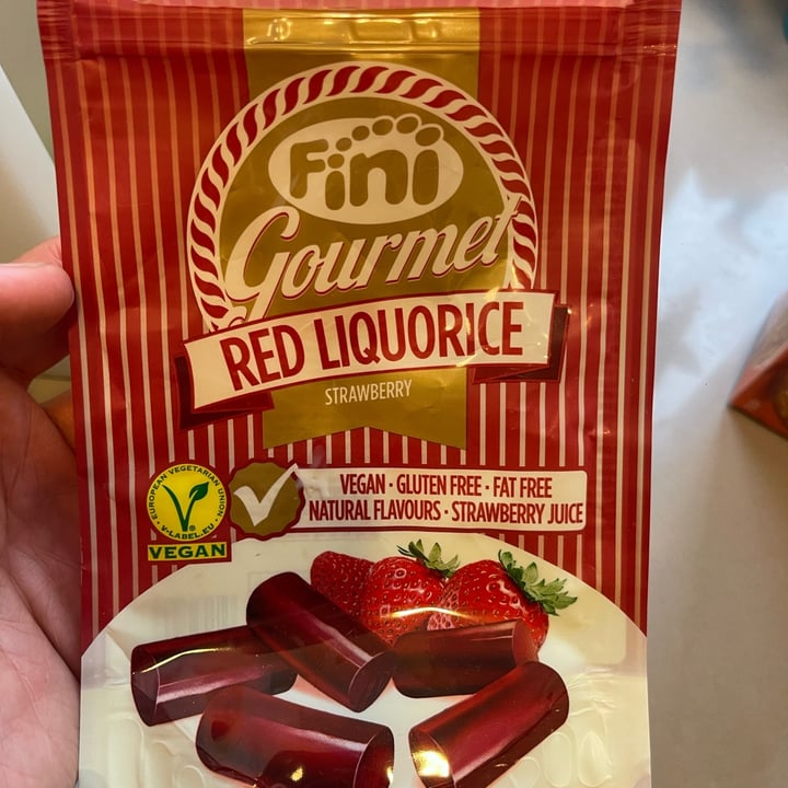 photo of Fini gourmet Red Liquorice Strawberry shared by @galletasdementa on  01 May 2024 - review