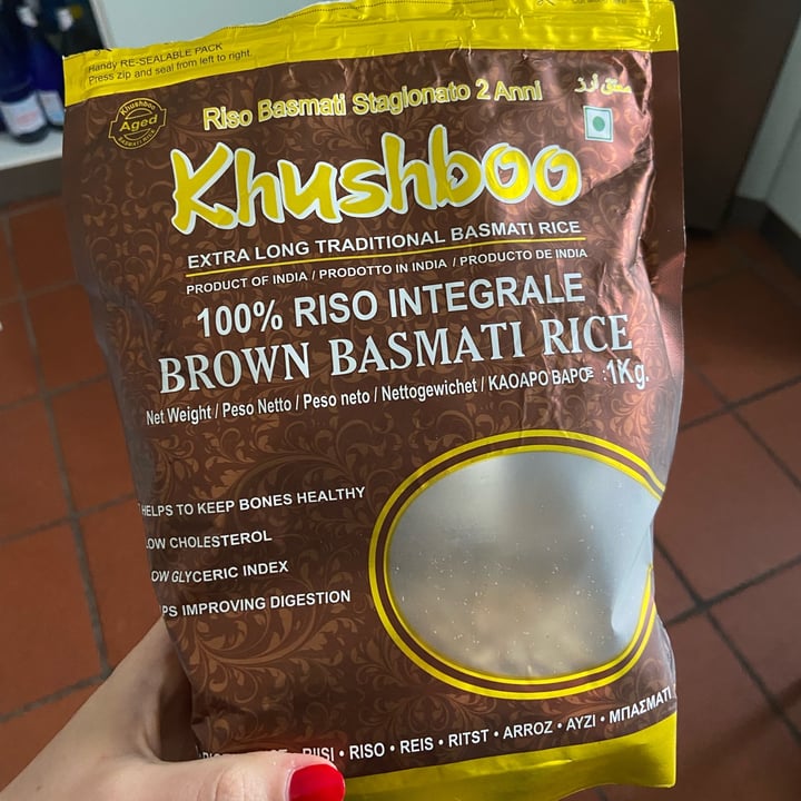 photo of Khushboo Brown Basmati Rice 100% Riso Integrale shared by @saraxcix on  11 May 2024 - review