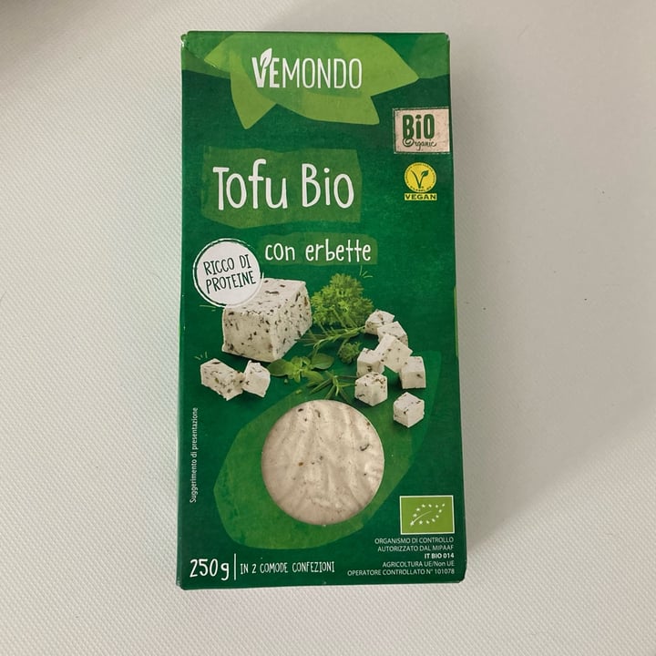 photo of Vemondo Tofu Bio Con Erbette shared by @al-ma on  06 Sep 2023 - review