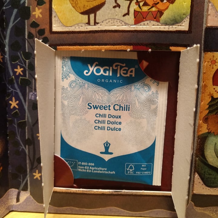 photo of Yogi Tea Organic Sweet chili shared by @veganiceland on  01 Dec 2023 - review