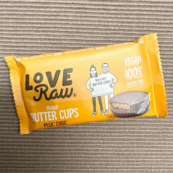 photo of LoveRaw Peanut Butter Cups shared by @vanille on  06 Oct 2023 - review