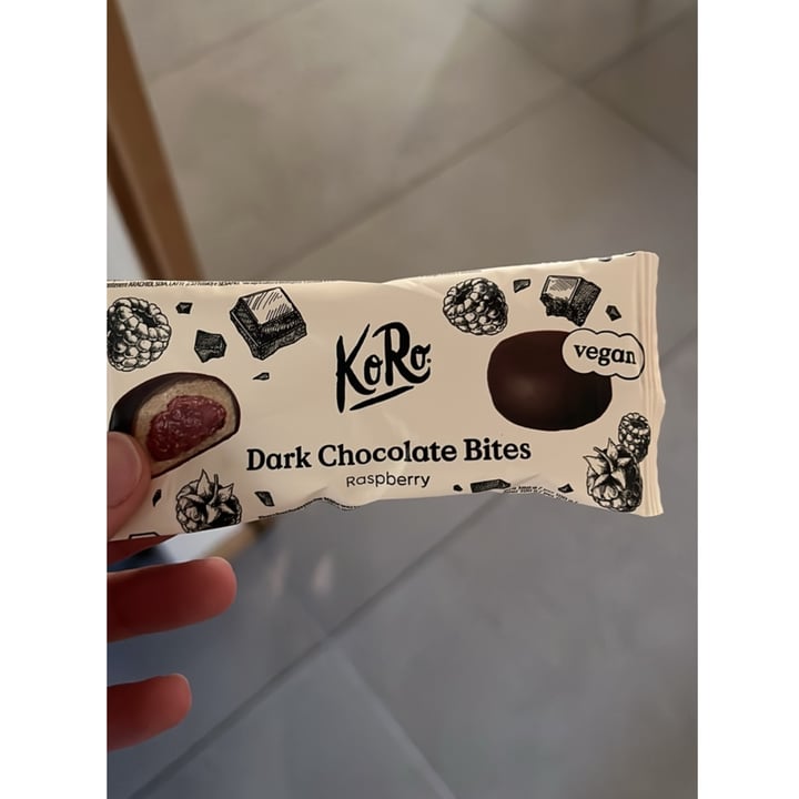 photo of Koro Dark chocolate bites rasberry shared by @verina on  20 Sep 2025 - review