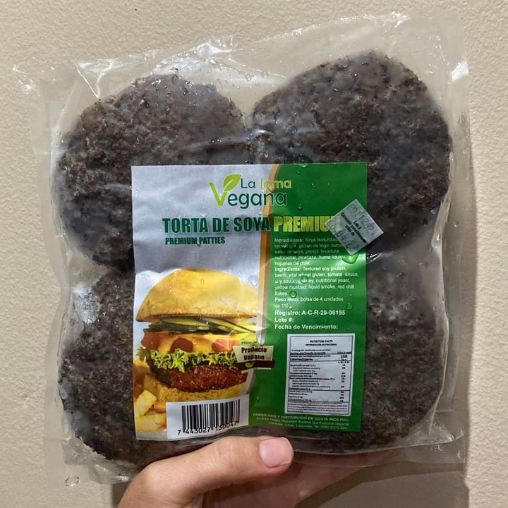 photo of La Jama Vegana Premium Soy Patties shared by @irevetcr on  30 Sep 2024 - review