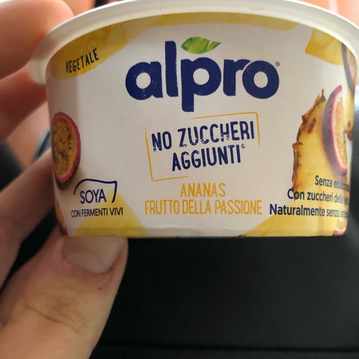 photo of Alpro Ananas Fruit Passion Yogurt shared by @lisbethsalander on  21 Mar 2024 - review