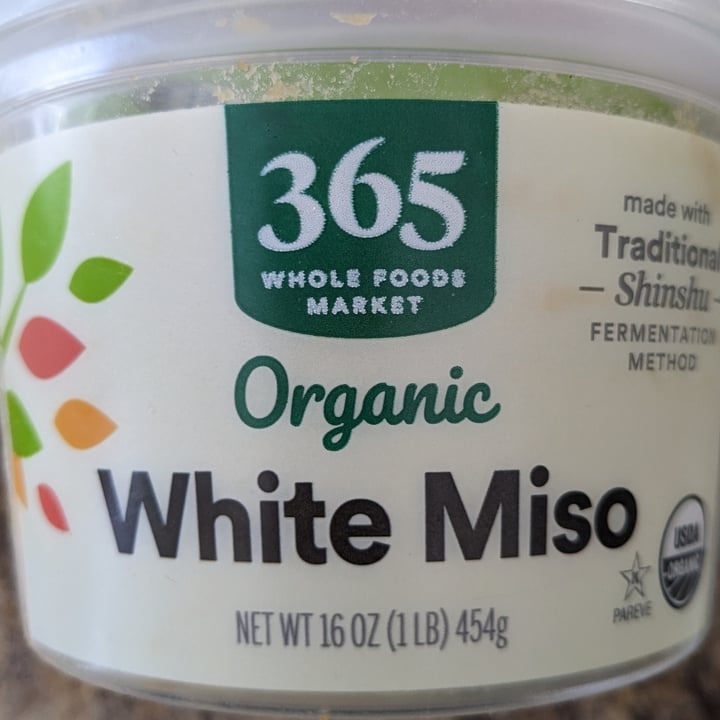 photo of 365 Whole Foods Market organic white miso shared by @theveganfeast on  17 Jan 2024 - review
