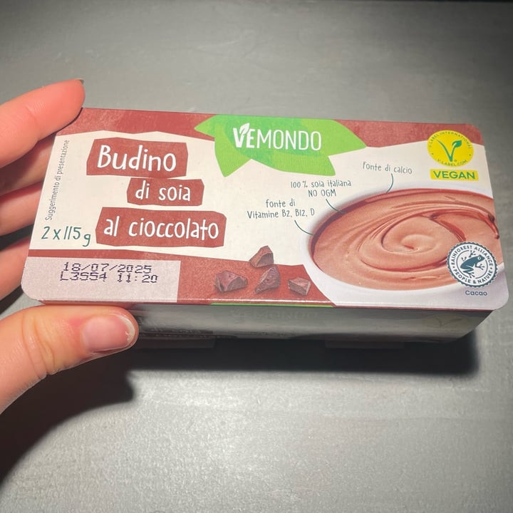 photo of Vemondo Budino di soia al cioccolato shared by @vegaya on  09 Feb 2025 - review