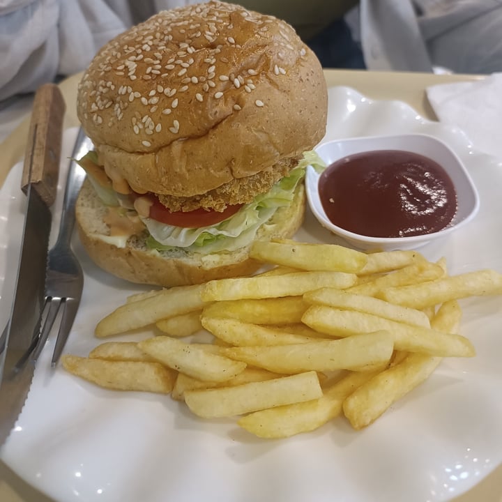 photo of May Veggie Home vegan teriyaki burger shared by @fra23 on  24 Dec 2024 - review
