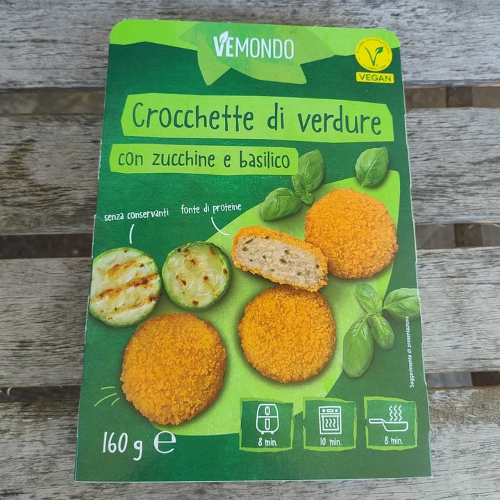 photo of Vemondo Crocchette Di Verdure Con Zucchine E Basilico shared by @laverbena on  22 Apr 2024 - review