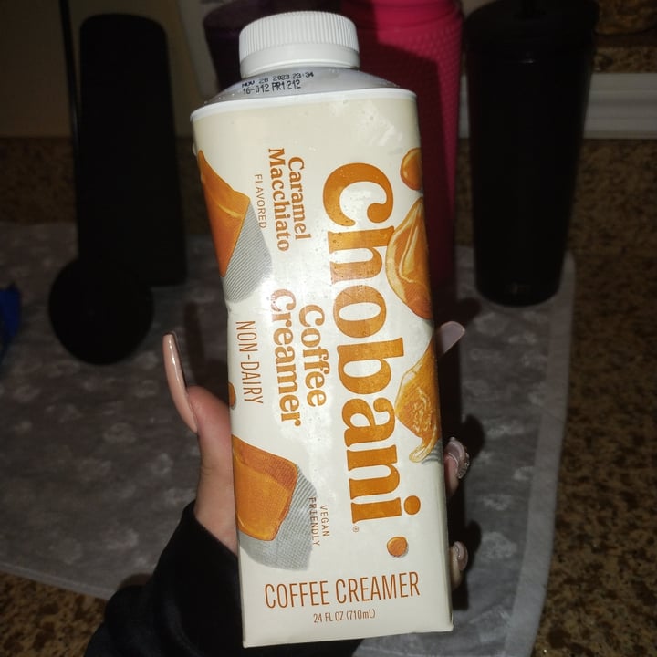 photo of Chobani Coffee Creamer Plant Based Caramel Macchiato shared by @alyssaa on  04 Oct 2023 - review