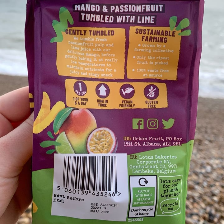 photo of Urban Fruit Mango And Passionfruit shared by @vegpledge on  27 Mar 2024 - review
