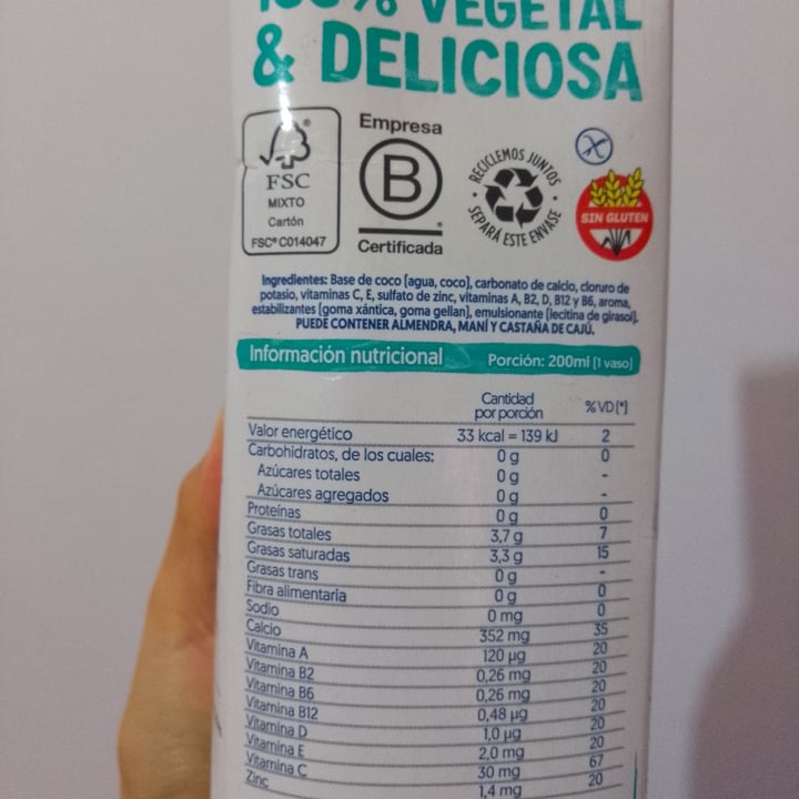 photo of Silk Coco sin Azúcar shared by @nataliadelvalle on  16 Jul 2025 - review