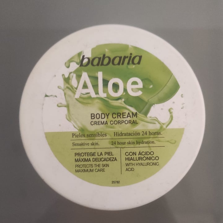 photo of Babaria Aloe vera shared by @rebeca-rs on  16 Nov 2023 - review