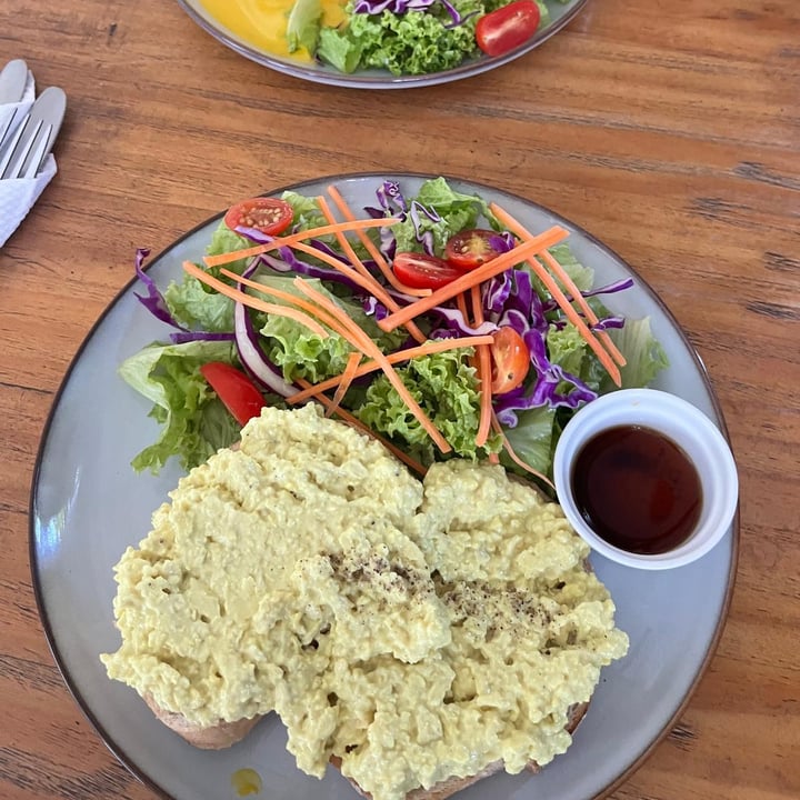 photo of The Plant Food Creamy Vegan Egg Mayo on Rye Sourdough Toast shared by @zarreen on  12 Dec 2024 - review