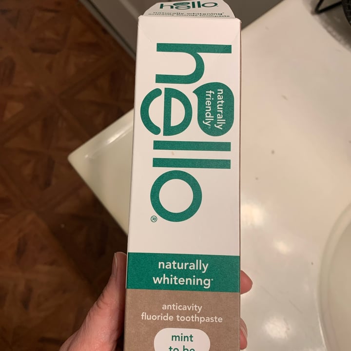 photo of Hello Naturally Whitening Fluoride Toothpaste (Farm Grown Mint with Tea Tree and Coconut Oil) shared by @maddy-6 on  16 Apr 2024 - review