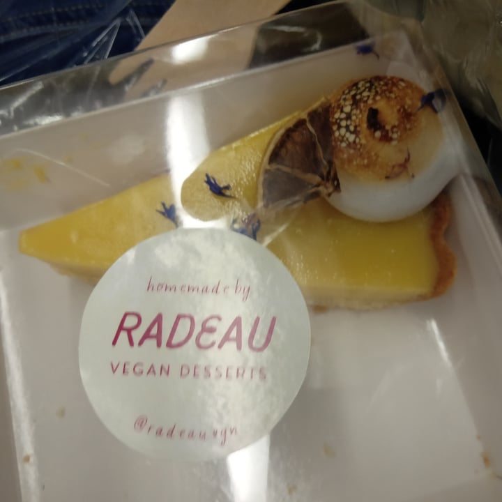 photo of Radeau Lemon Passion Olive Tart shared by @veganspicegirl on  23 Jan 2024 - review