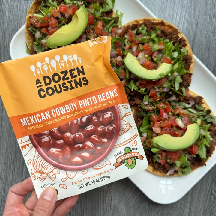 photo of A Dozen Cousins Mexican Cowboy Pinto Beans shared by @berryveganplanet on  20 Apr 2024 - review