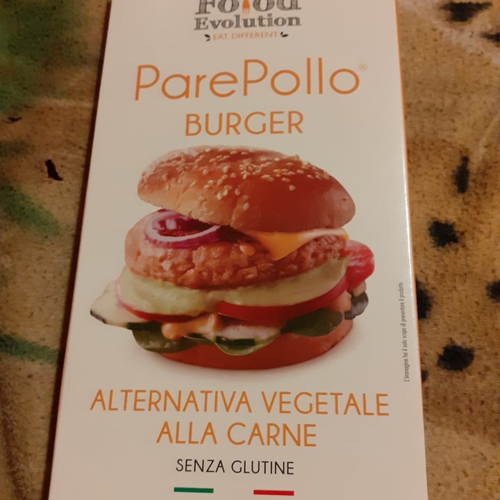 photo of Food Evolution ParePollo Burger shared by @pigronavegana on  29 Dec 2023 - review