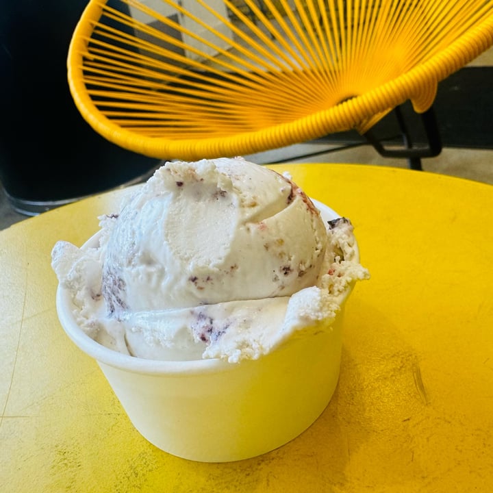 photo of Ginger's Divine Ice Creams Vegan Pickled Strawberry and Blueberry Pie Ice Cream shared by @lonica on  10 Apr 2024 - review