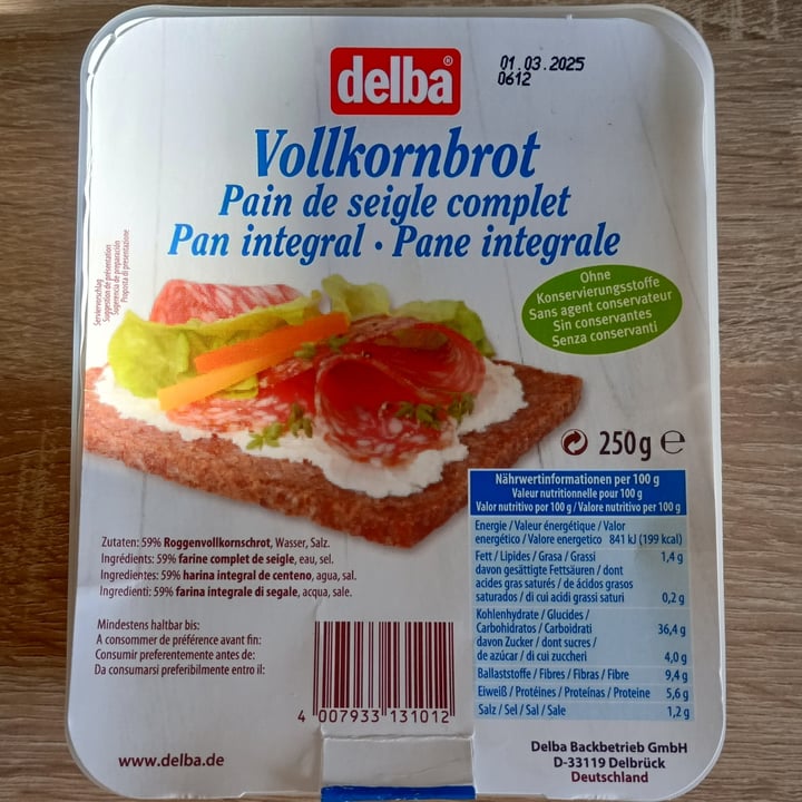 photo of Carrefour  pane di segale shared by @3ric4 on  05 Jun 2024 - review