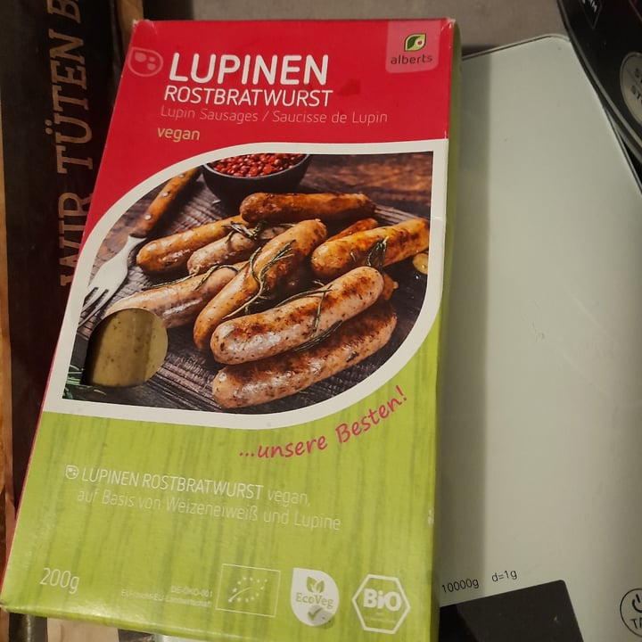 photo of Alberts Lupinen Bratwurst shared by @fegato79 on  24 Sep 2023 - review