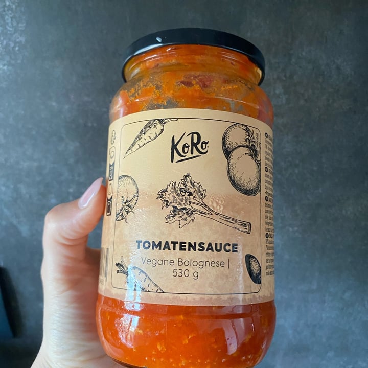 photo of Koro Salsa di pomodoro vegana alla bolognese shared by @chica86 on  22 May 2024 - review