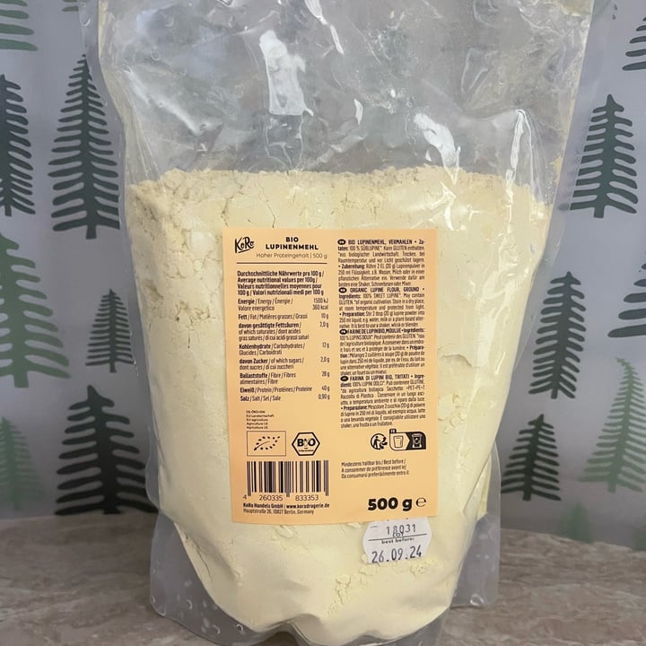 photo of Koro Bio lupin protein shared by @elenaandrea on  24 Sep 2023 - review