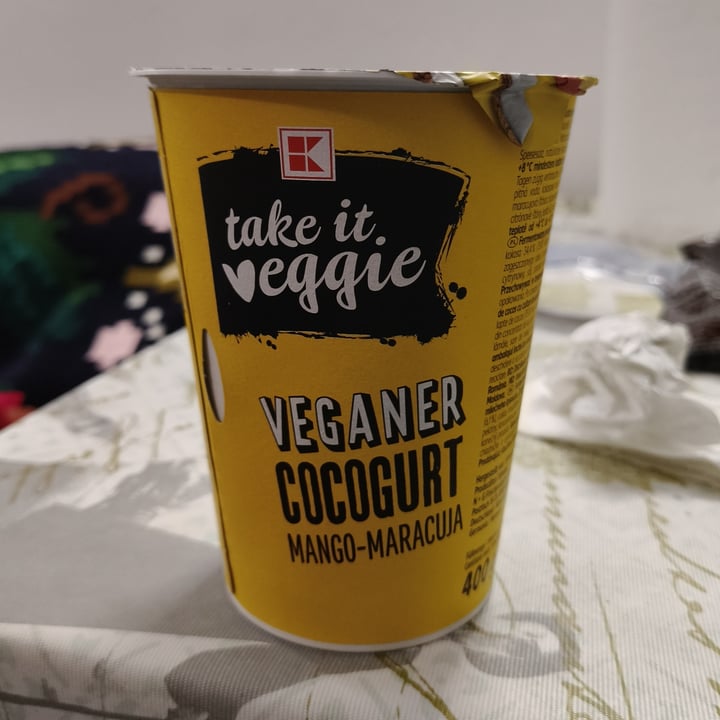 photo of Kaufland Take it Veggie Cocogurt Mango-Passion Fruit shared by @komorebima on  15 Aug 2025 - review