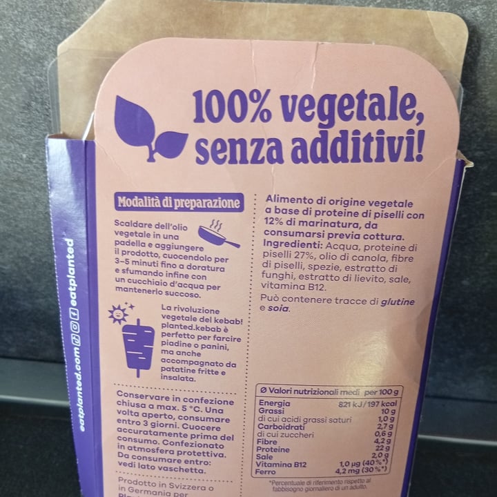 photo of Planted scaglie gusto kebab shared by @luna27 on  28 Jul 2025 - review
