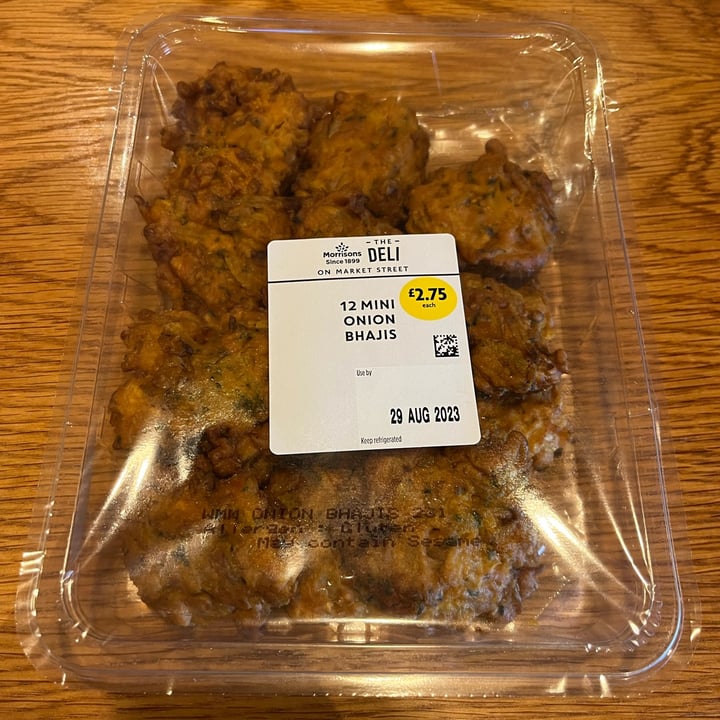 Morrisons 12 Mini Onion Bhaji Review abillion