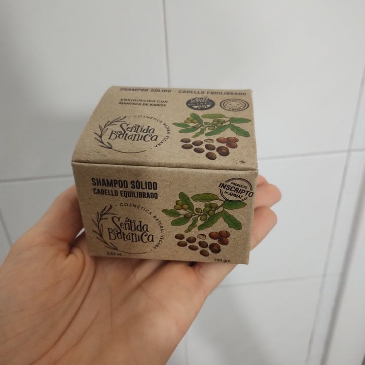photo of Sentida Botánica Shampoo sólido cabello equilibrado shared by @aldyribo on  04 Aug 2024 - review