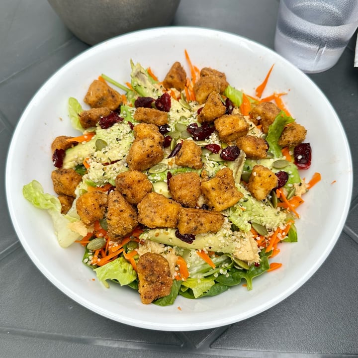 photo of Poyo + the Sprout takeout Super Saiyan Salad shared by @leratonsaveur on  30 Jul 2025 - review