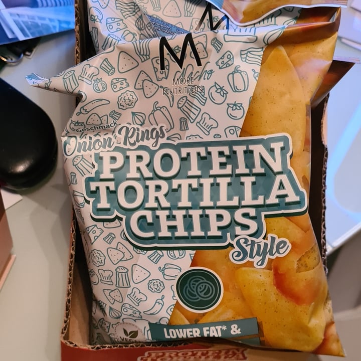 photo of MORE Nutrition Protein Tortilla Chips Onion Rings Style shared by @koalamaedchen on  16 Jan 2024 - review
