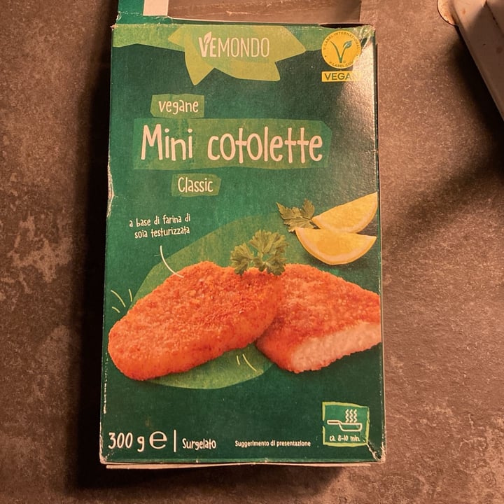 photo of Vemondo Mini Cotolette Vegane shared by @giuscar on  29 Jan 2024 - review