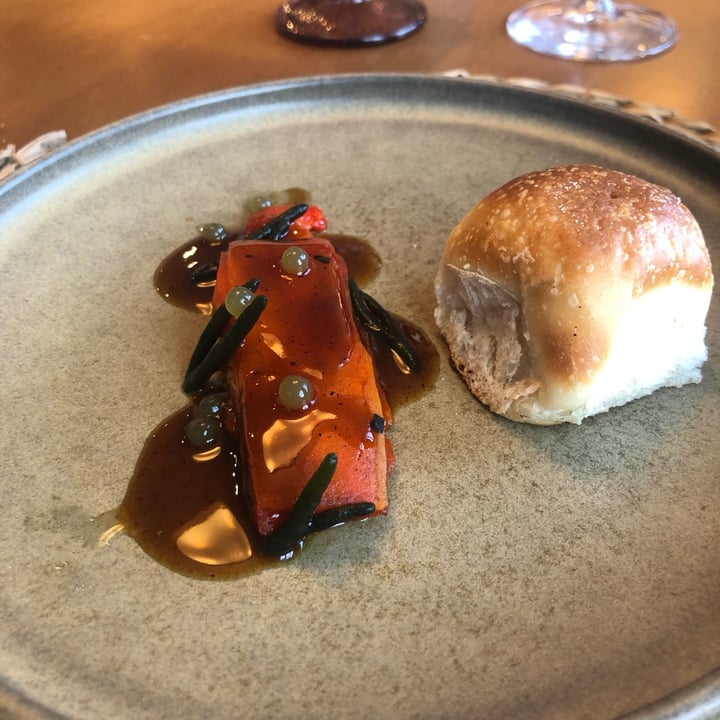 photo of Hotel OCA Vila de Allariz Menú degustación vegano shared by @afilloa on  13 Jan 2025 - review