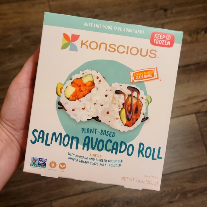photo of Konscious Salmon Avocado Roll shared by @agreene428 on  08 May 2024 - review