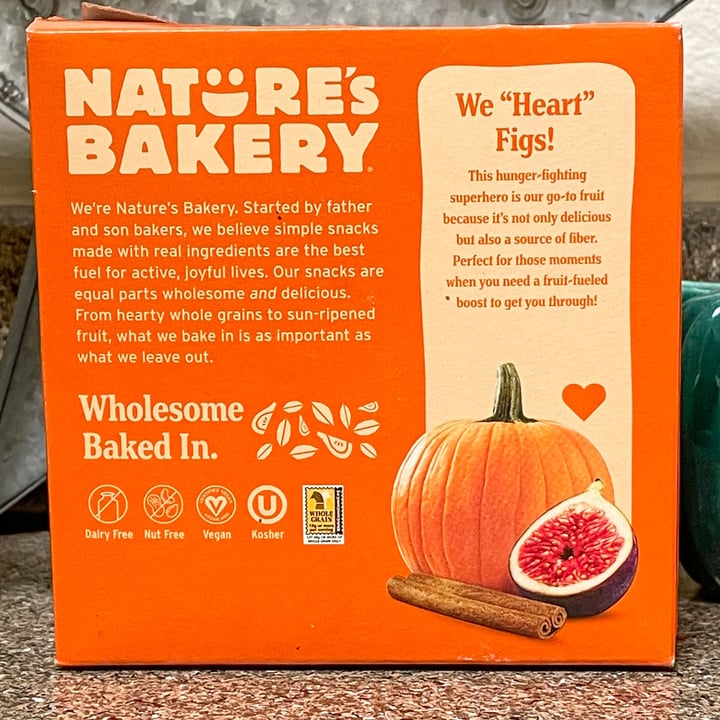 photo of Nature's Bakery Pumpkin Spice Fig Bar shared by @alleycatz on  27 Dec 2023 - review