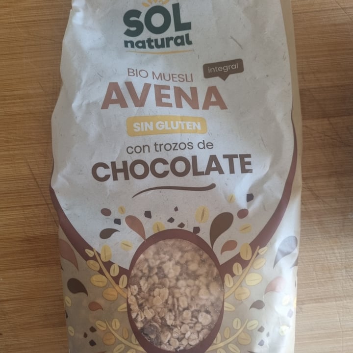 photo of Sol Natural copos de avena con chocolate shared by @joa-vegui on  17 Feb 2024 - review