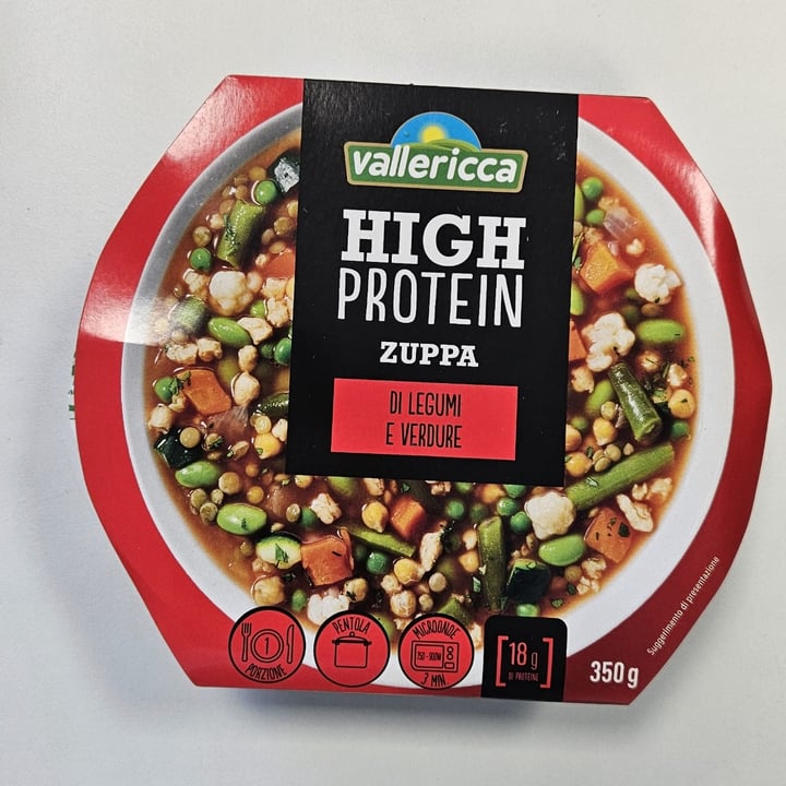 photo of Vallericca High Protein Zuppa di Legumi e Verdure shared by @sonik on  01 Nov 2024 - review