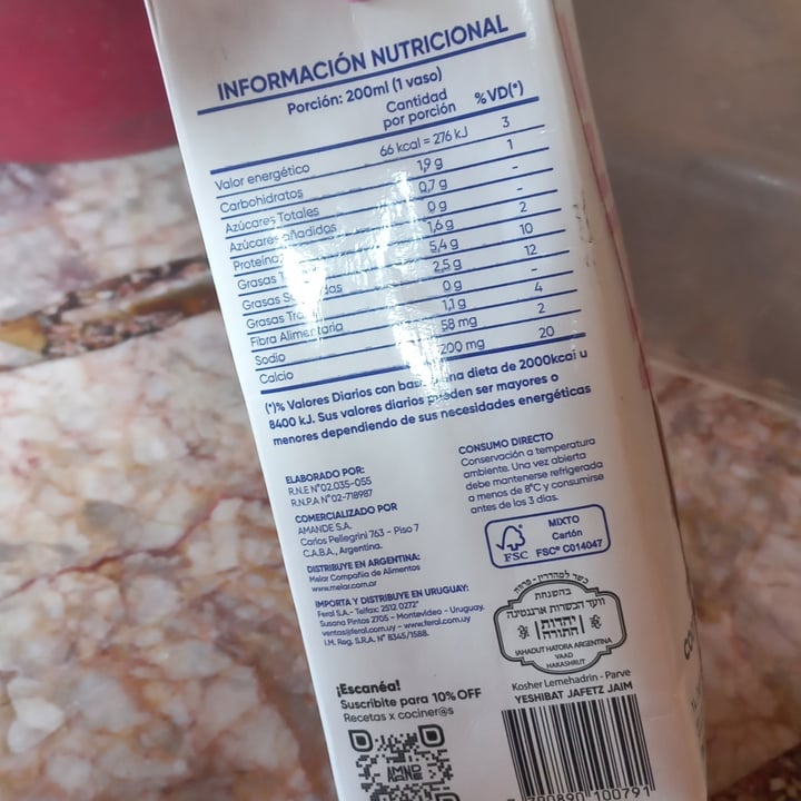 photo of Amande Leche De Coco Y Almendra shared by @gisegigi on  11 Sep 2024 - review