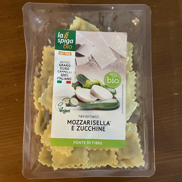 photo of La Spiga Bio ravioli ripieni di mozzarisella e zucchine shared by @gingercringe on  18 Mar 2024 - review