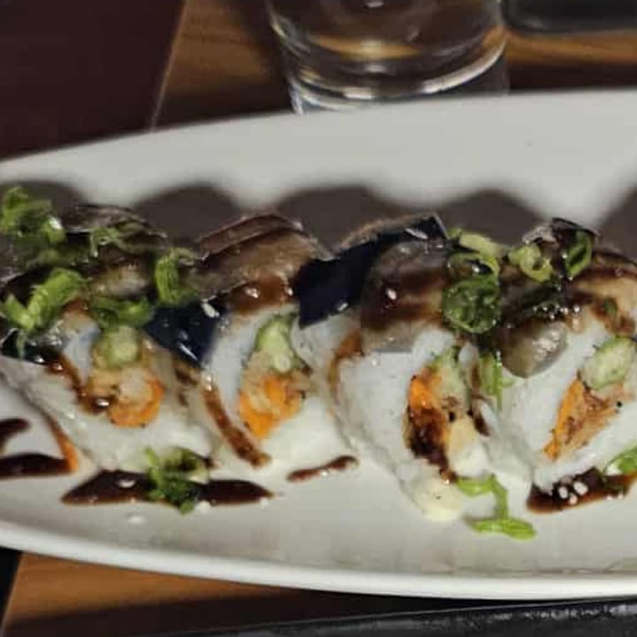 photo of Village of OM Plant Kitchen seared eggplant shared by @veghui on  08 Sep 2025 - review