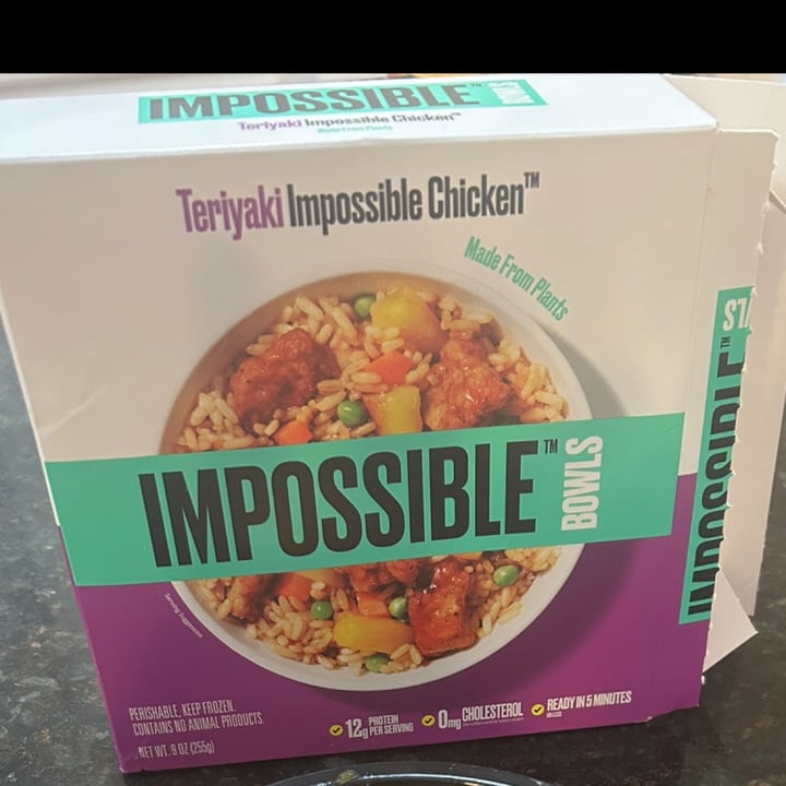 photo of Impossible Foods Teriyaki Impossible Chicken shared by @natsveganfood on  25 Jan 2024 - review