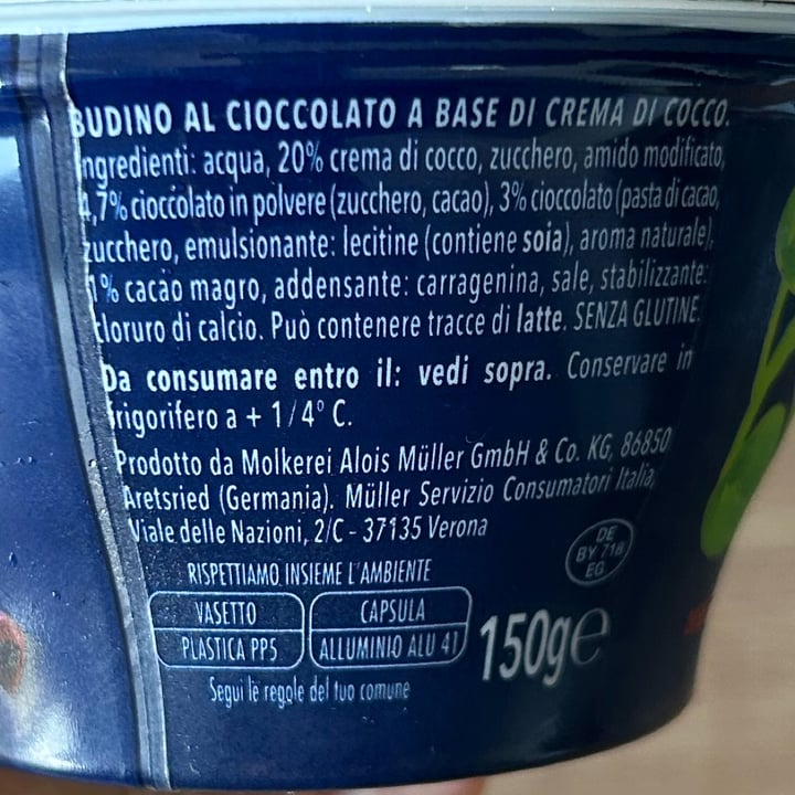 photo of Müller Dessert Budino al cioccolato shared by @annaberger on  21 Apr 2025 - review