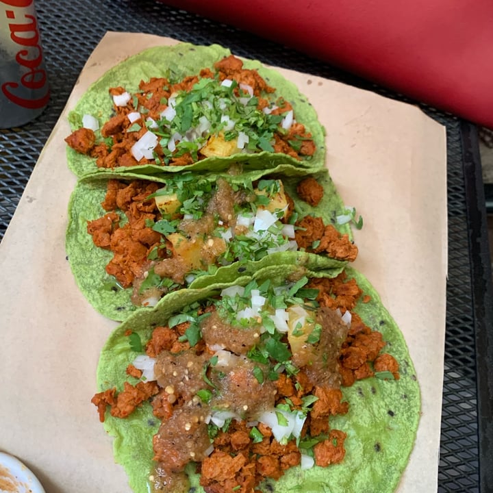 photo of Taco Green Tacos Al Pastor shared by @happycoconut2004 on  05 Dec 2023 - review