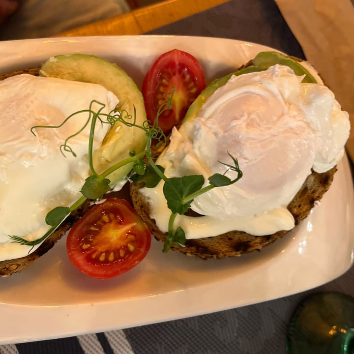 photo of AVOCADO's restaurant Avocado Bruschetta with Poached Eggs shared by @ghepa76 on  17 Aug 2023 - review