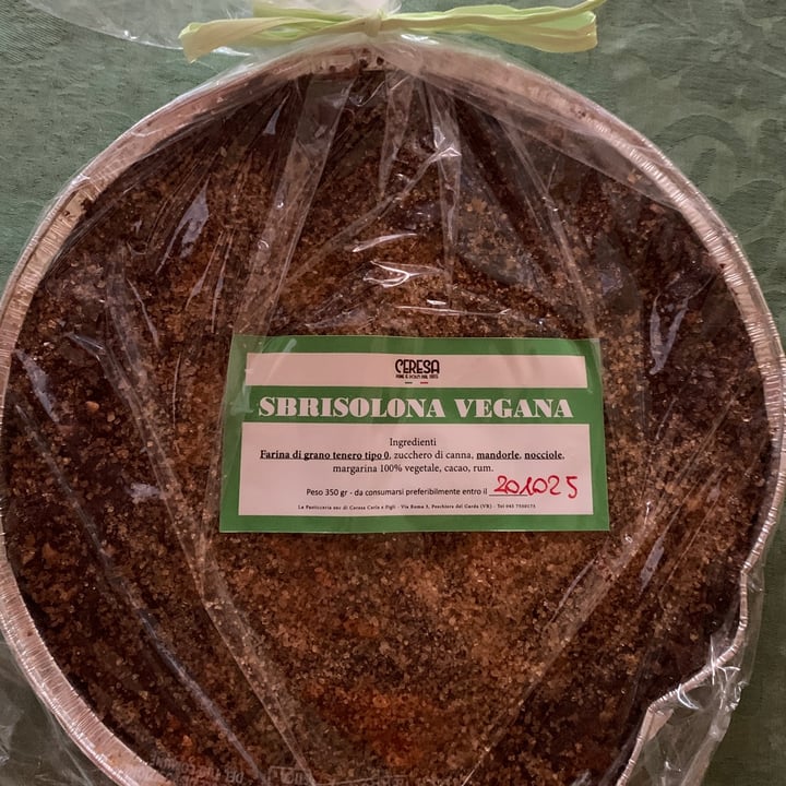 photo of ceresa sbrisolona vegana shared by @vitti on  02 Sep 2025 - review
