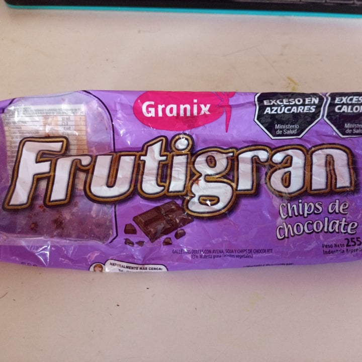 photo of Granix Frutigran Galletas con Chips De Chocolate shared by @martinjncs on  01 Jan 2024 - review